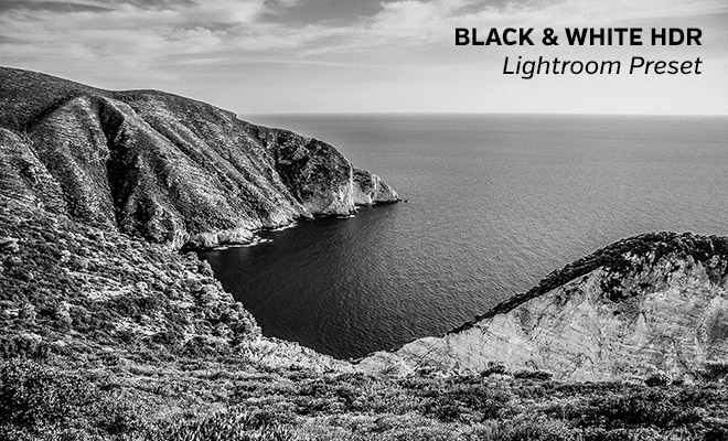 Black & White HDR Lightroom Preset